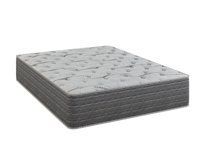 Dream Flex 13.5in two-sided plush hybrid mattress HouseOfZazla bamboo fabric top on Tampa Home & Garden Store