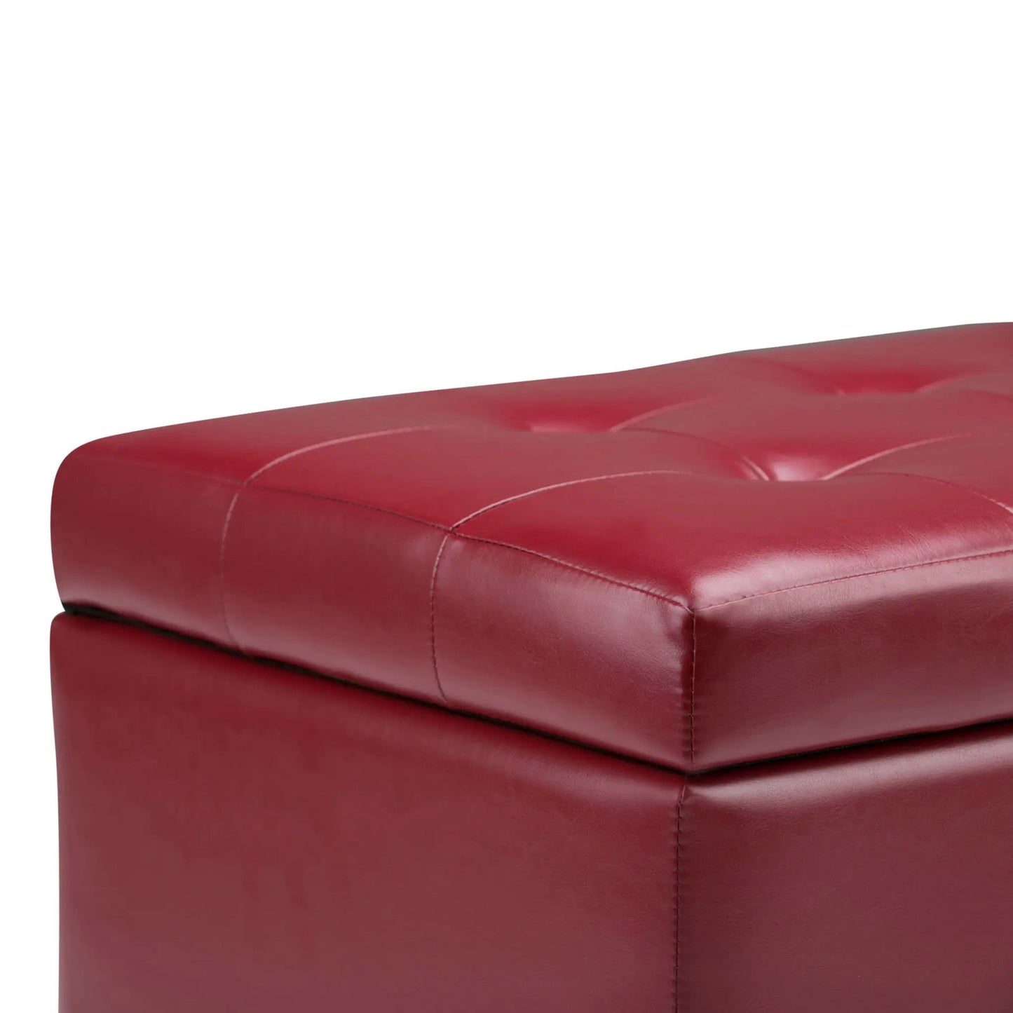 Cosmopolitan Upholstered Storage Ottoman Bench
