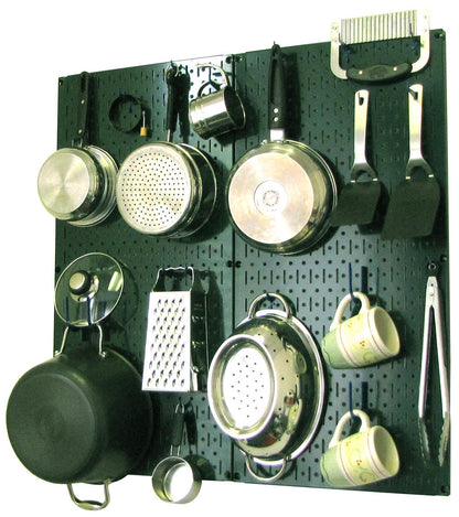 Kitchen Pegboard Storage Rack for Pots and Pans