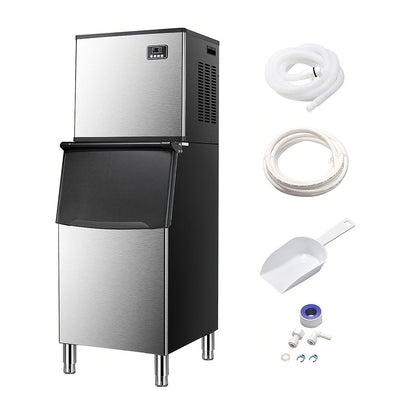 Kismile split commercial ice maker, stainless steel, 360 Lbs/day on Tampa Home & Garden Store