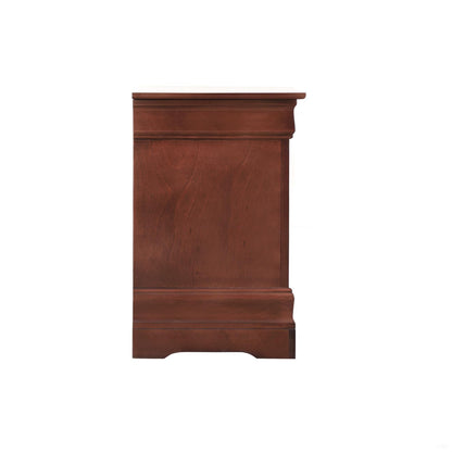Louis Philippe Nightstand in Wood Veneer