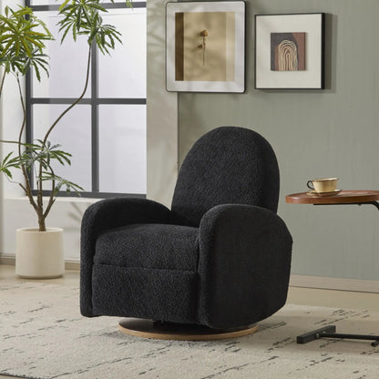 Contemporary 360 Swivel and Glider Recliner Chair