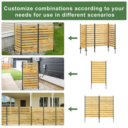 Outdoor Privacy Screen for Pool and Equipment