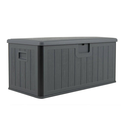 100 Gallon Large Deck Box With Lockable Lid
