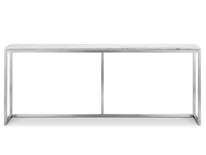 Esme Rectangular Table With Marble and Nickel