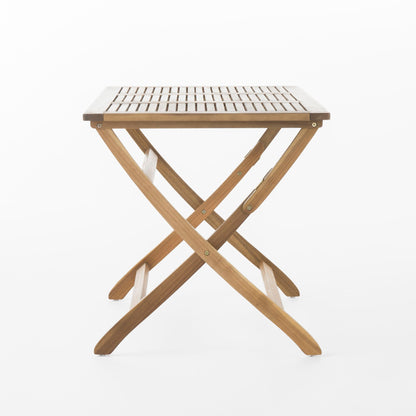 Blissique Outdoor Foldable Wood Dining Table