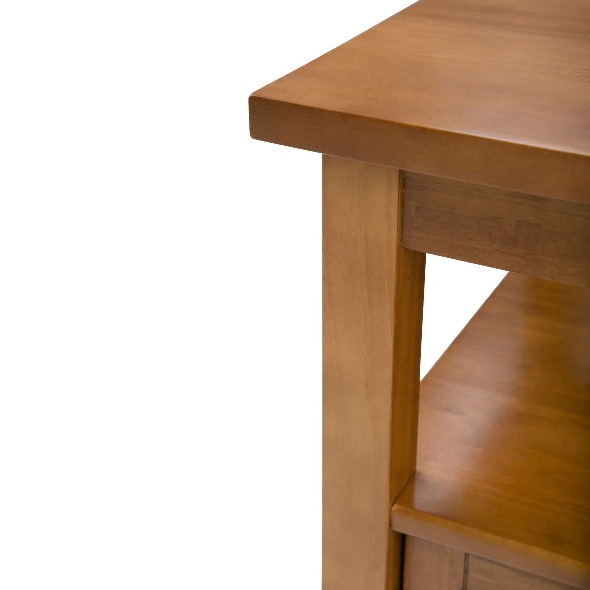 Warm Shaker handcrafted coffee table by Unique Piece Furniture in warm wood finish on Tampa Home & Garden Store