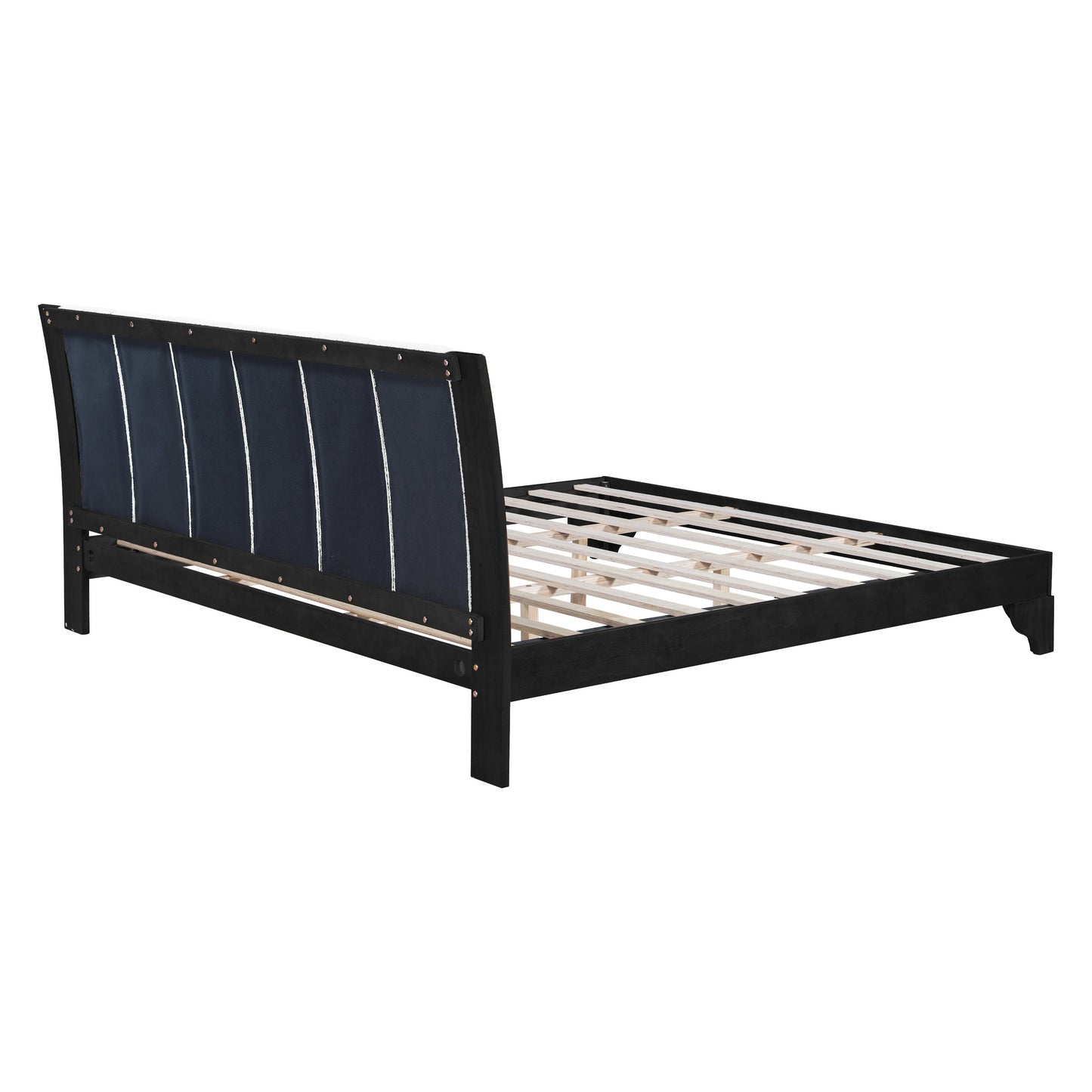 King Size Bed Frame in Black and White Color