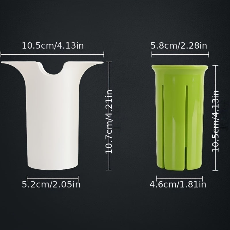 UpTrend Deals Manual Vegetable Chopper white body with green blade sleeve ABS kitchen gadget on Tampa Home & Garden Store