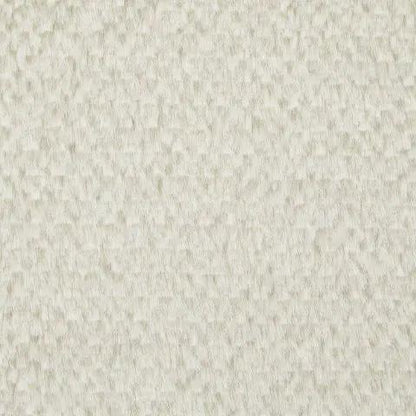 Brettner Accent Chair Faux Fur Upholstery Ivory