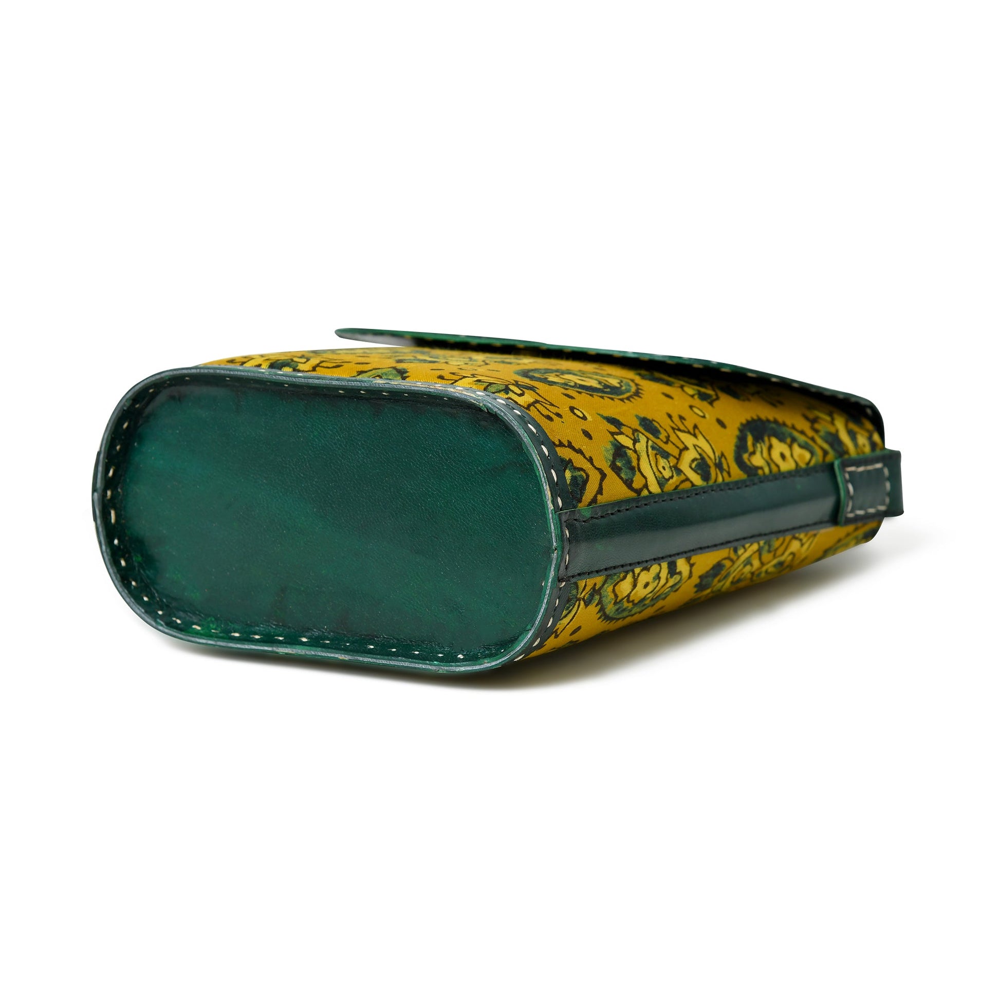 Vibrant Heritage Ajrakh Satchel - Tampa Home & Garden Store