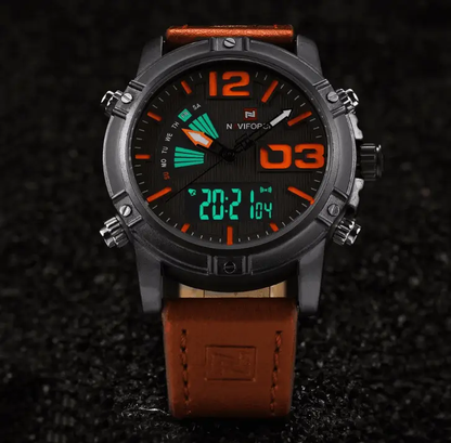 Men's Digital Analog Watch Multifunction