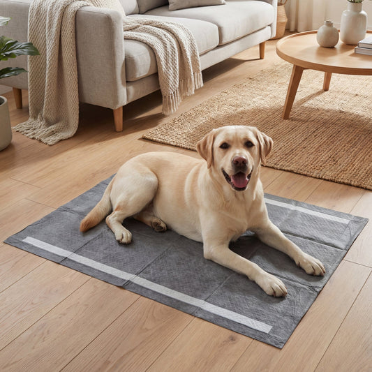 Charcoal 6 Layer Dog Pee Pads for All Sizes
