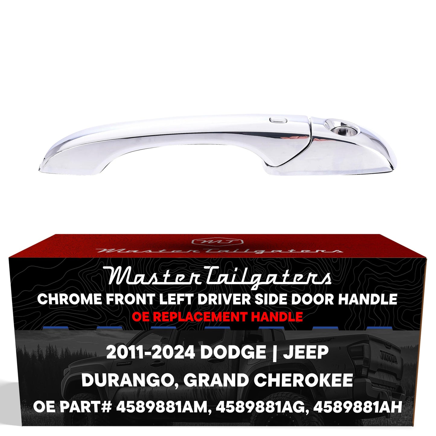 Chrome exterior door handle front left driver side Dodge Durango/Jeep Grand Cherokee on Tampa Home & Garden Store