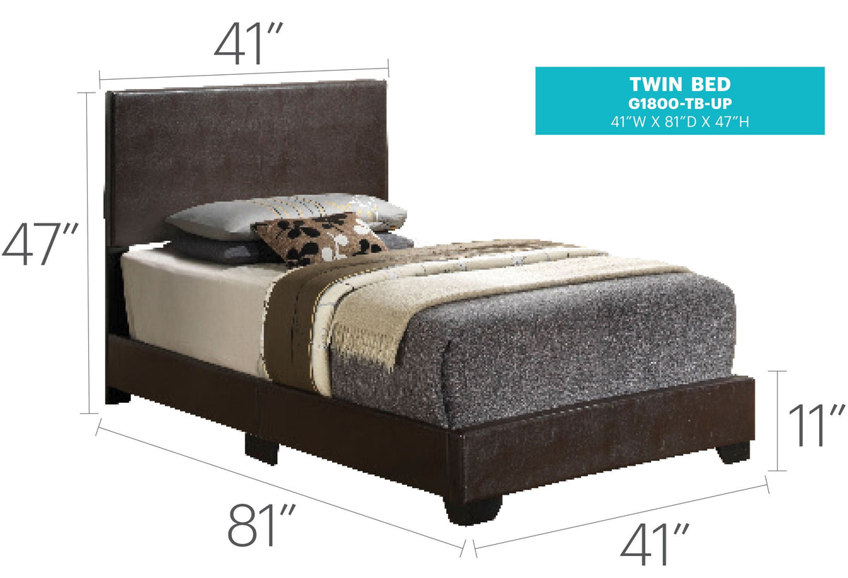 Glory Aaron Queen Platform Bed for a Bedroom