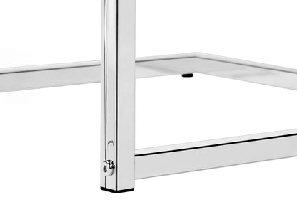 C Shaped Accent Table for Sofas and Beds Modern