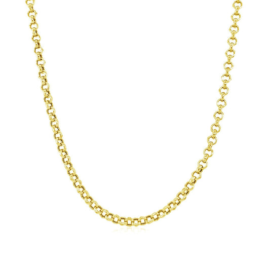 2.3mm yellow gold rolo chain necklace 10k by Bids.com on Tampa Home & Garden Store