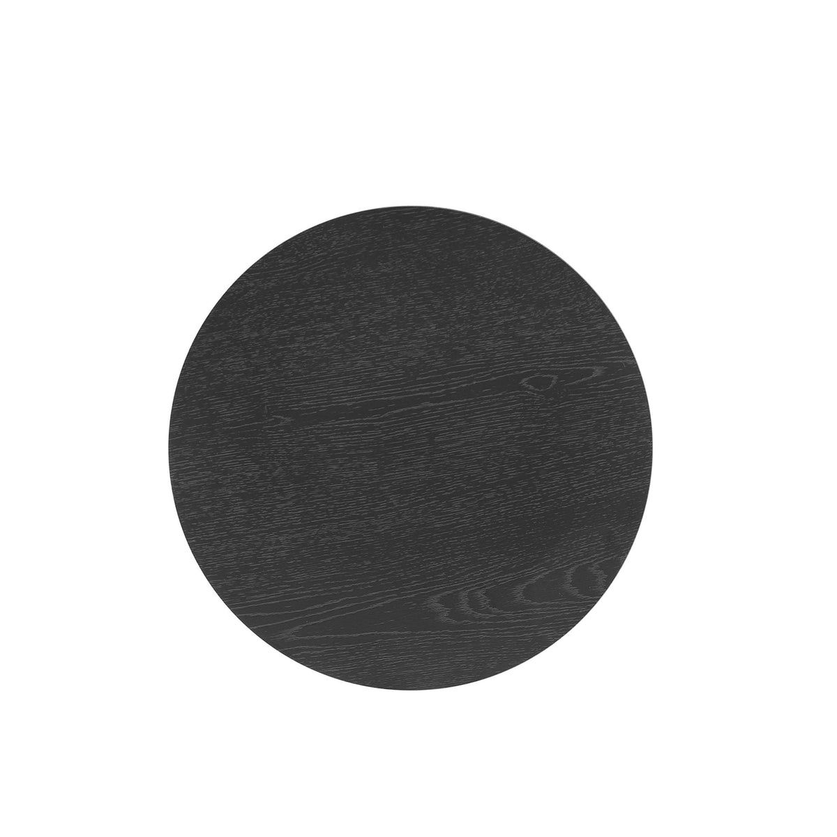 Layla end table round black wood grain top by HouseOfZazla on Tampa Home & Garden Store