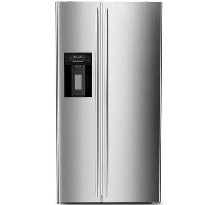 Réfrigérateur encastrable côte à côte de 91 cm (36 po) et de 566 litres (20,01 pi³) avec congélateur et machine à glaçons inclus 