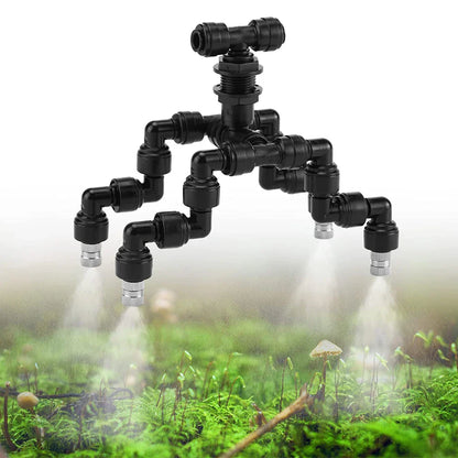 360° Adjustable Reptile Misting Nozzle – High-Pressure Fogger for Terrariums, Greenhouses, and Rainforest Enclosures - Tampa Home & Garden Store
