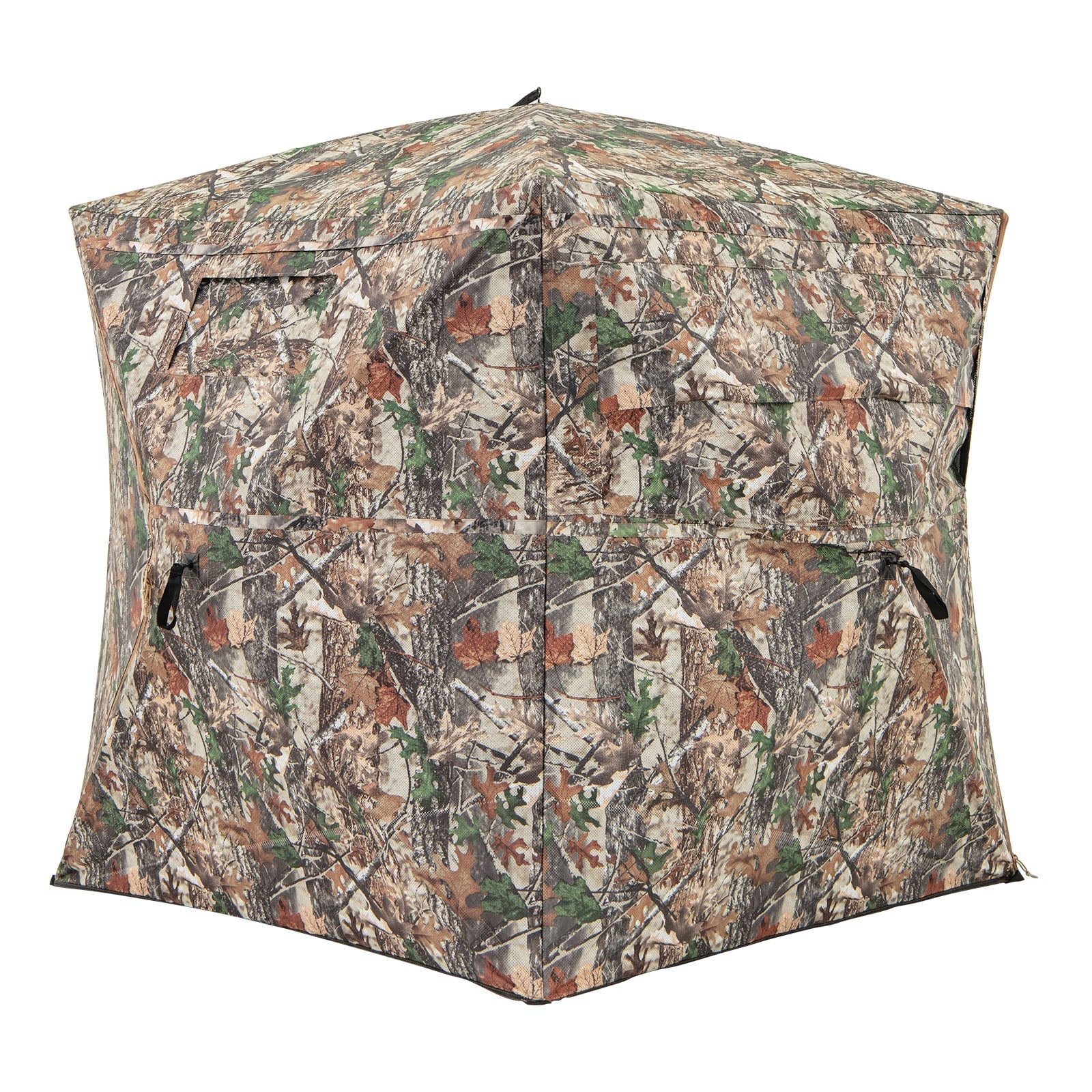 GemGear 360° See-Through Hunting Ground Blind in camouflage with portable carry bag on Tampa Home & Garden Store