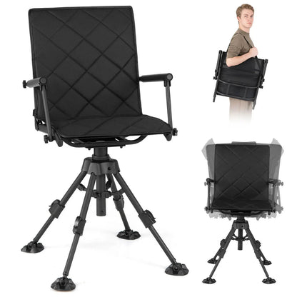 360 Degree Swivel Hunting Seat for 5 Level Height