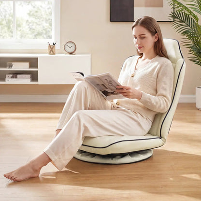 360° Swivel Gaming Chair with Adjustable Backrest