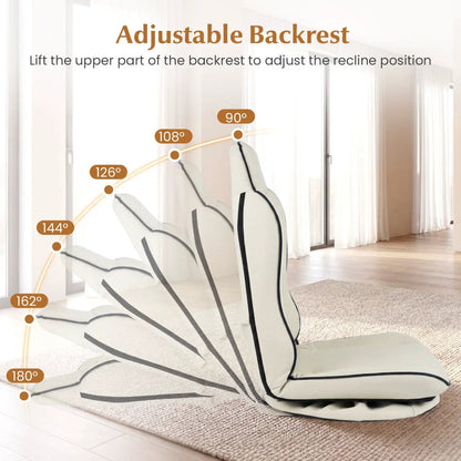 360° Swivel Gaming Chair with Adjustable Backrest