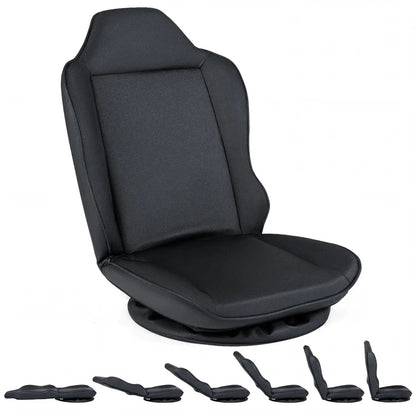 360° Swivel Gaming Chair with Adjustable Backrest