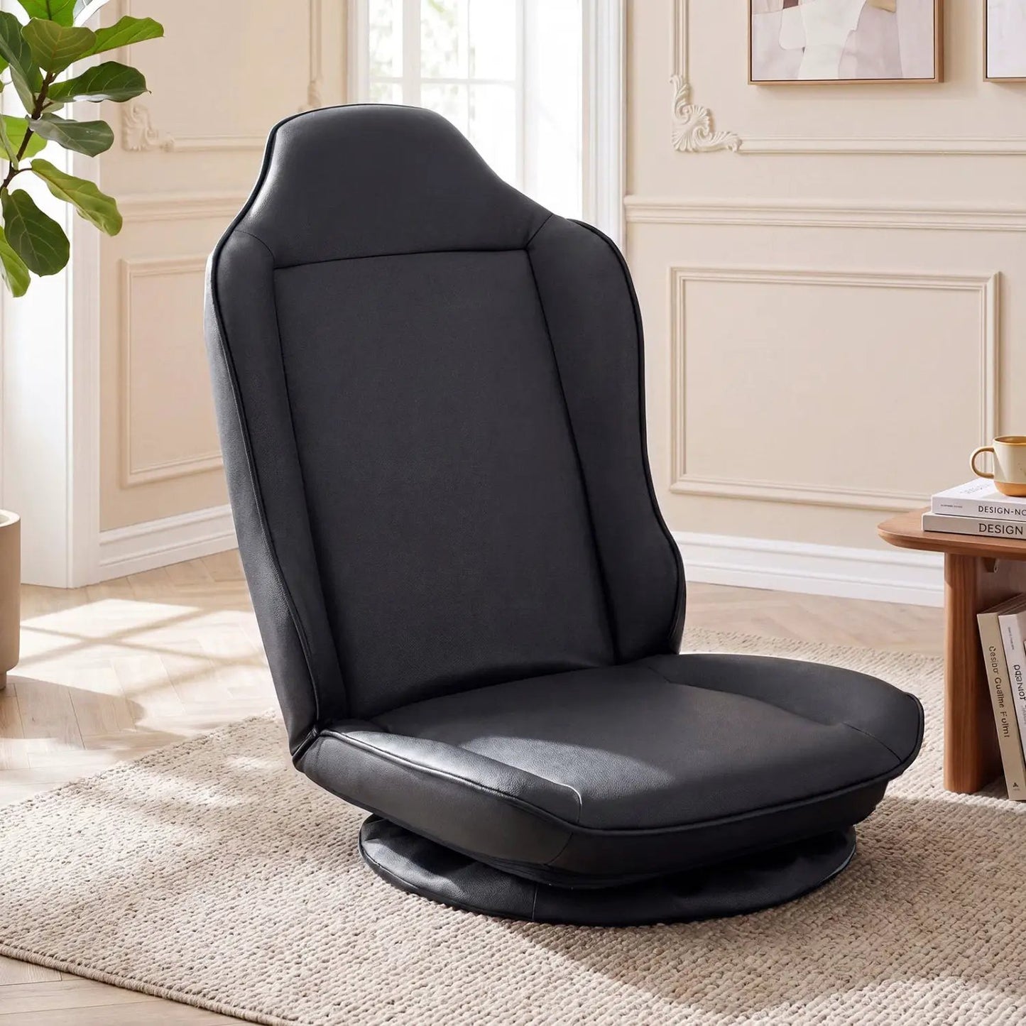 360° Swivel Gaming Chair with Adjustable Backrest