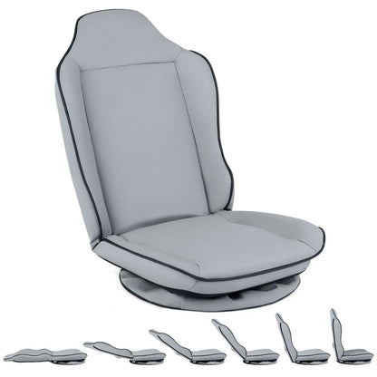 360° Swivel Gaming Chair with Adjustable Backrest
