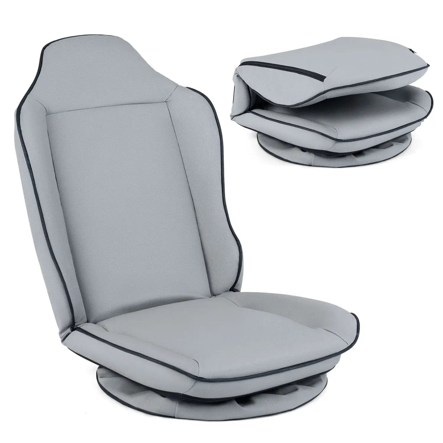 360° Swivel Gaming Chair with Adjustable Backrest