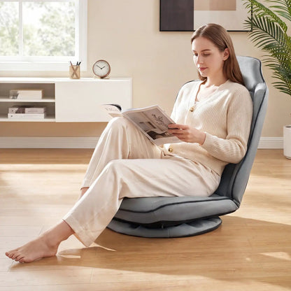 360° Swivel Gaming Chair with Adjustable Backrest