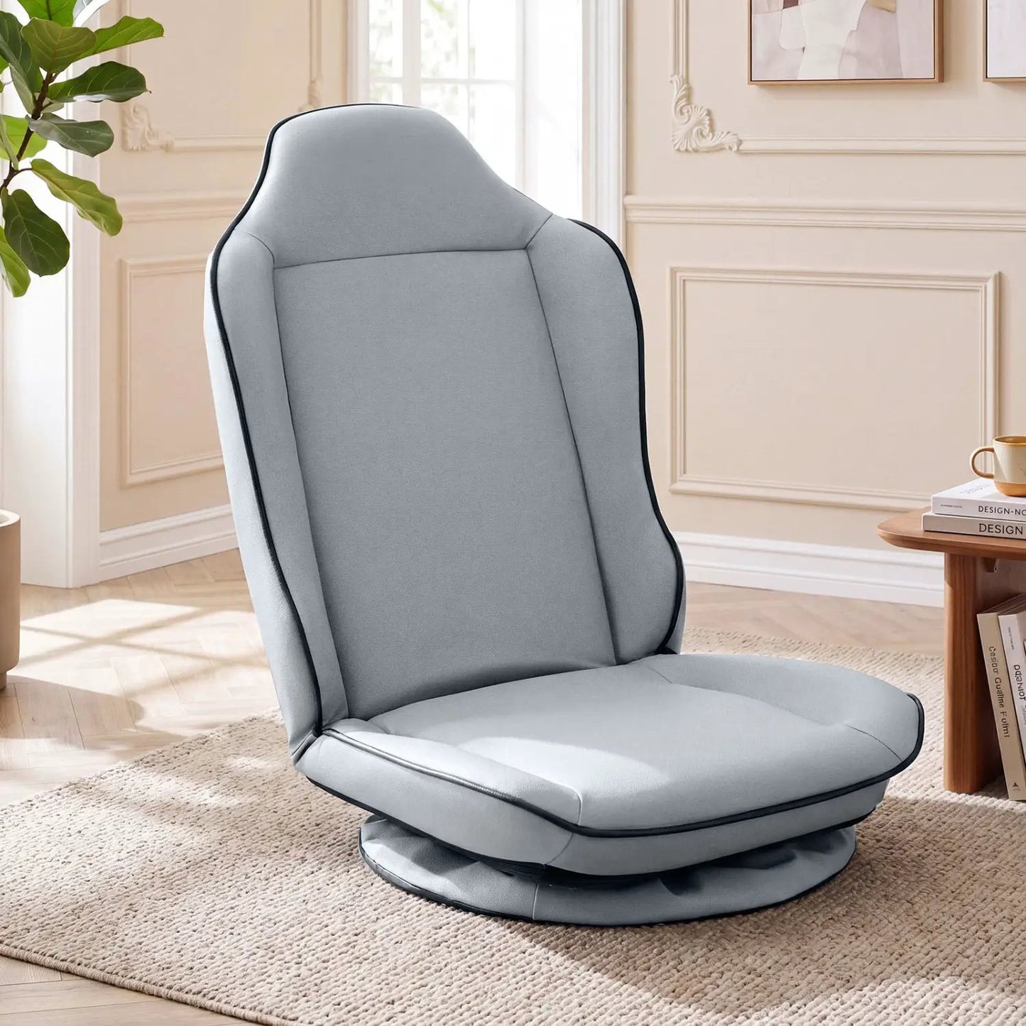 360° Swivel Gaming Chair with Adjustable Backrest