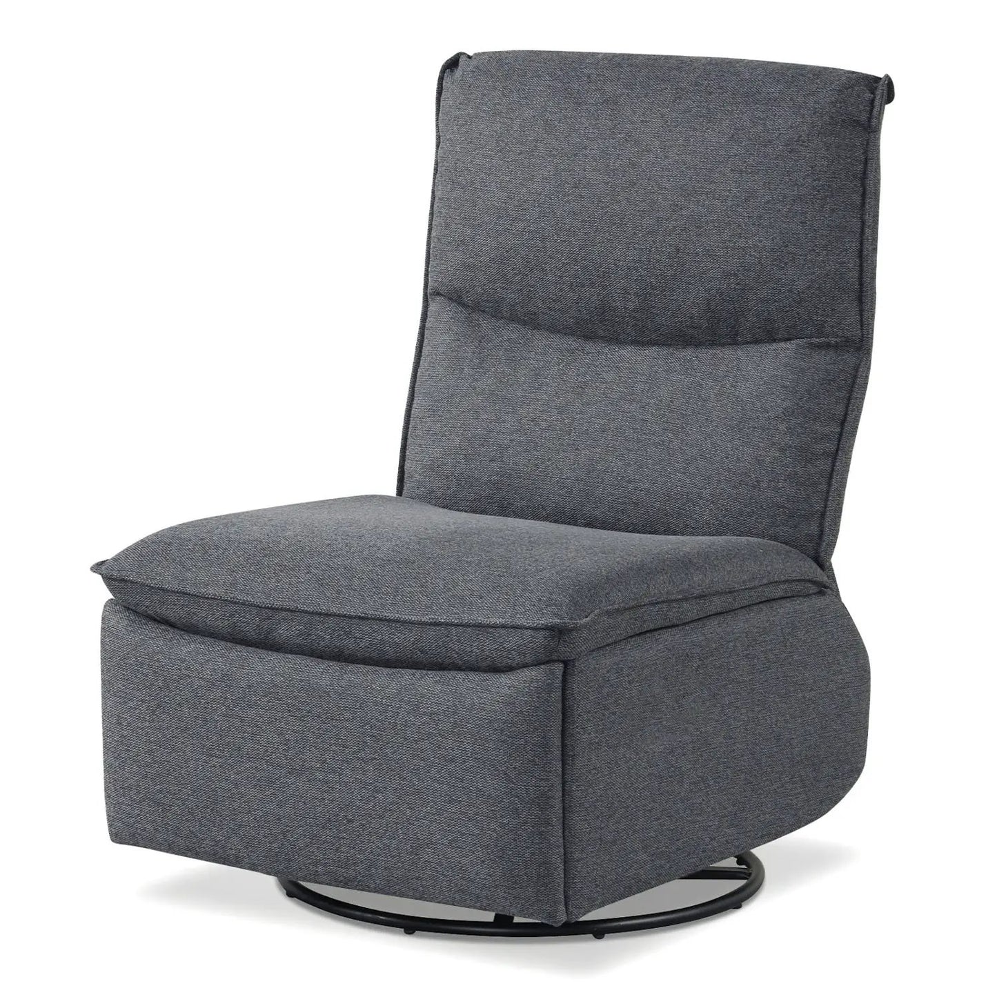 360° Swivel Rocking Chair with Cushioned Back