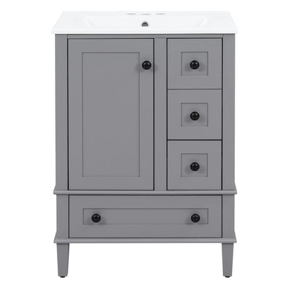 Bathroom Vanity With Basin and Soft Close Drawers