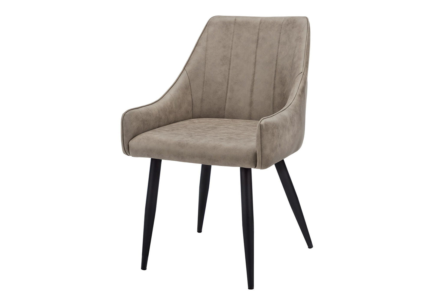 Modern Faux Leather Dining Chair Set of Two