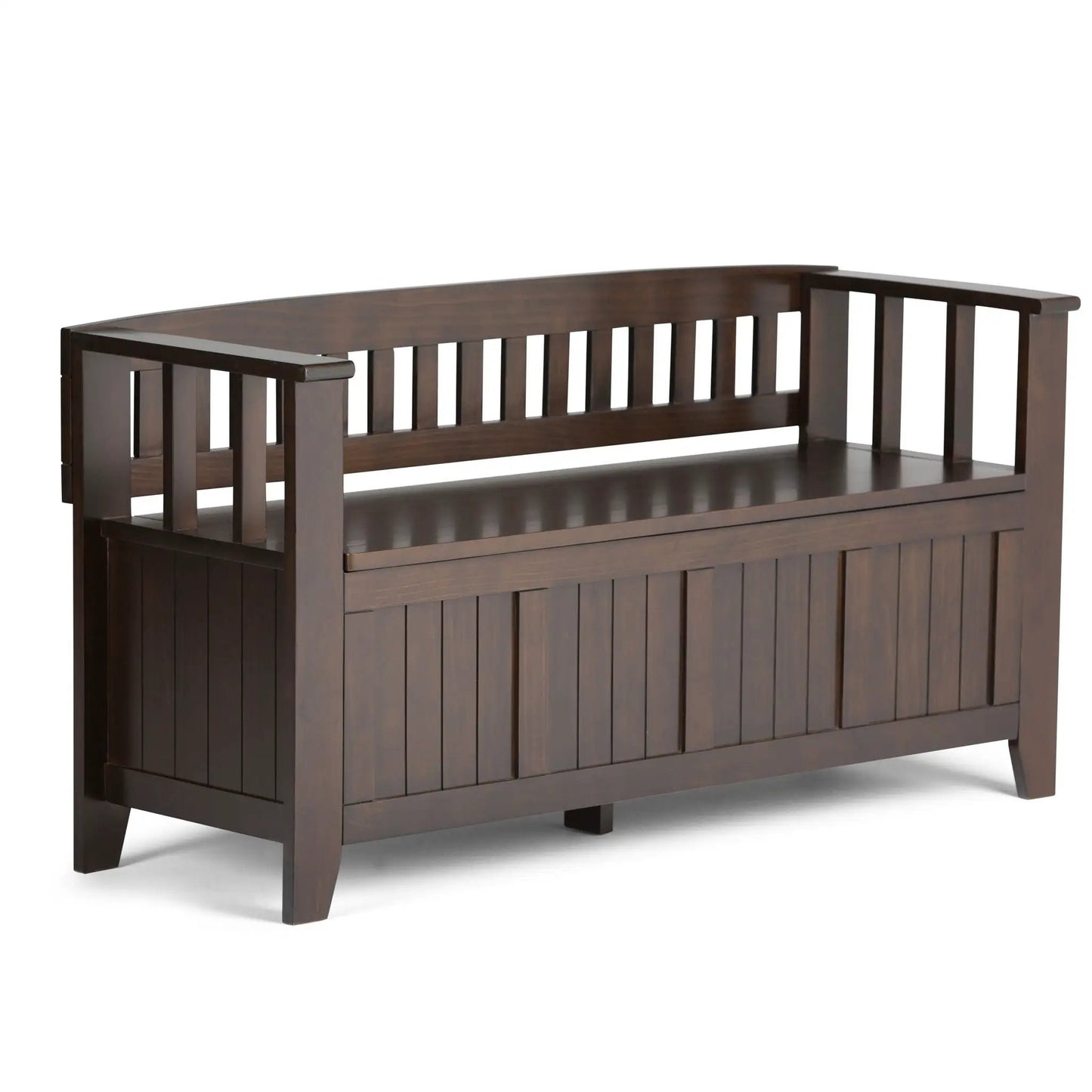 Acadian Entryway Storage Bench with Lift Lid