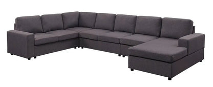 Tifton 7 Seat Reversible Modular Sofa Chaise