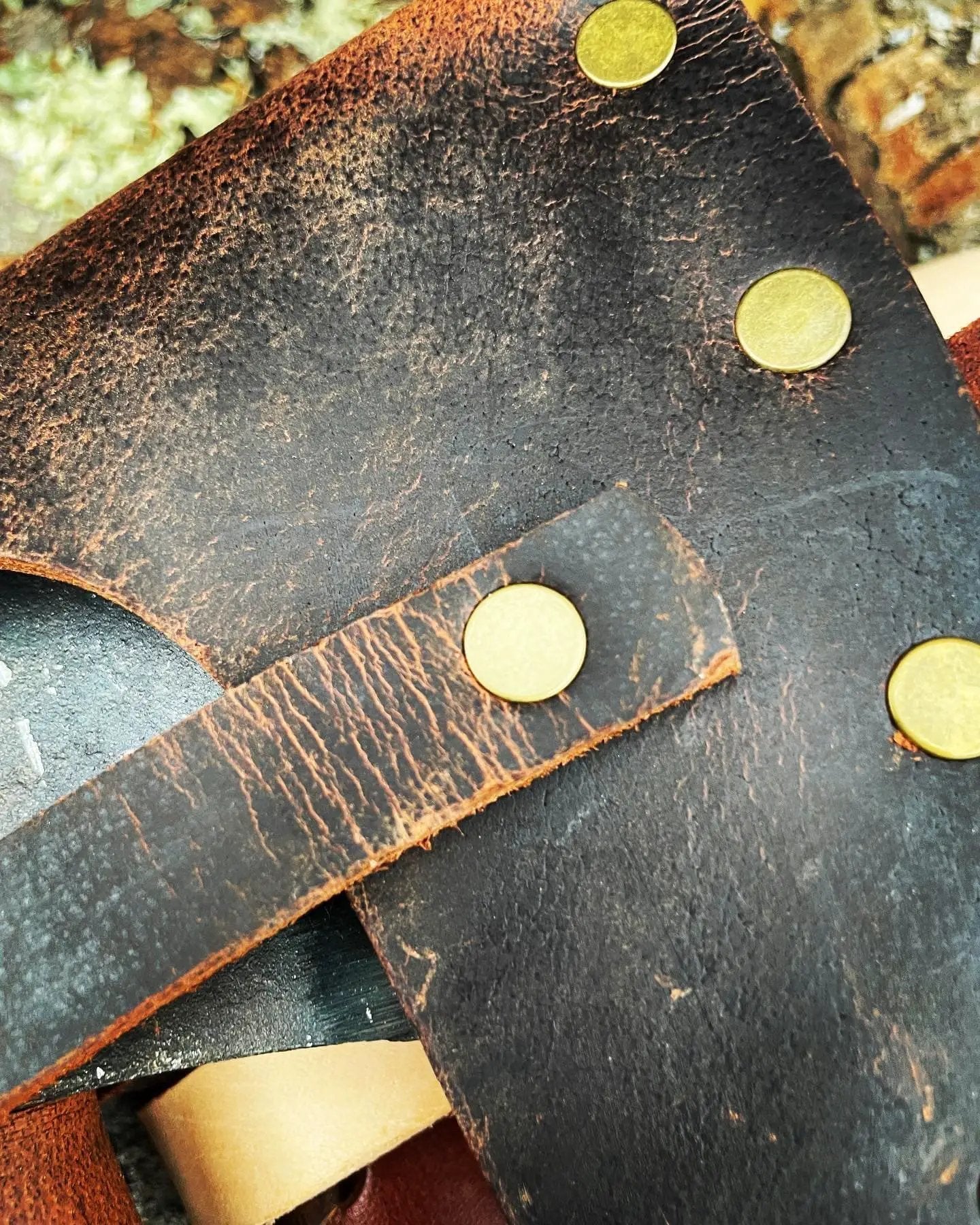 Universal Leather Axe Mask for Edge Protection