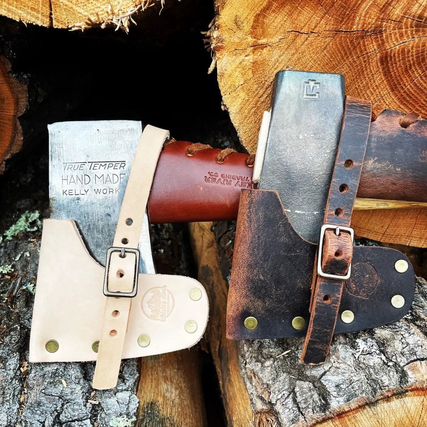 Universal Leather Axe Mask for Edge Protection