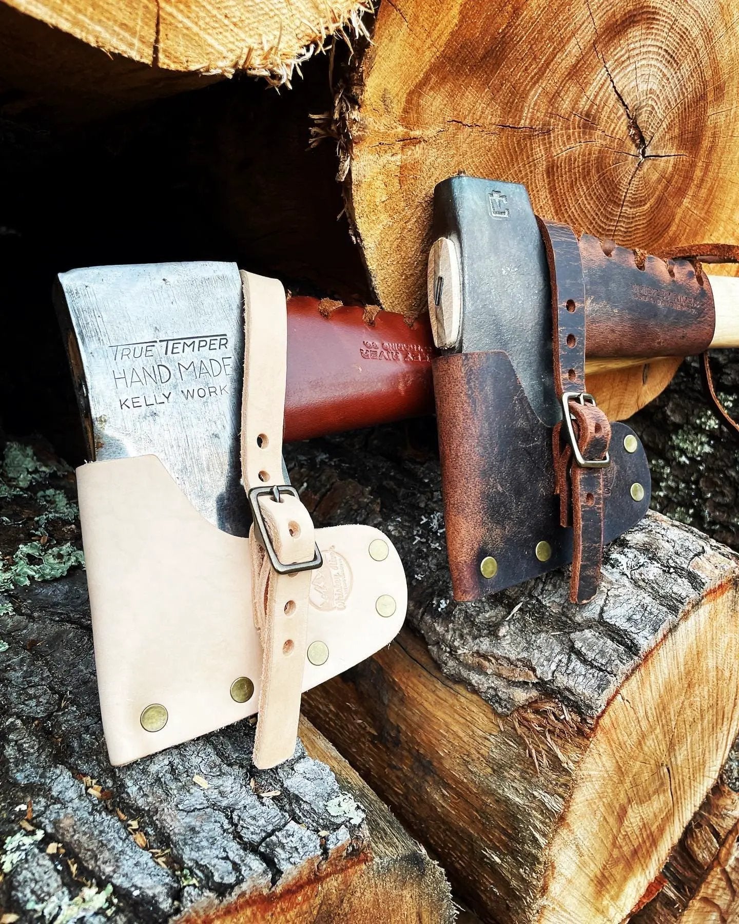 Universal Leather Axe Mask for Edge Protection
