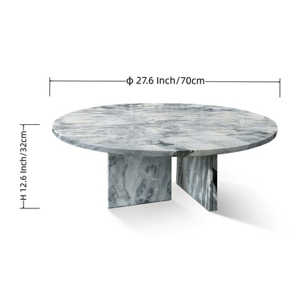 Luxury Marble Coffee Table With Unique Veining