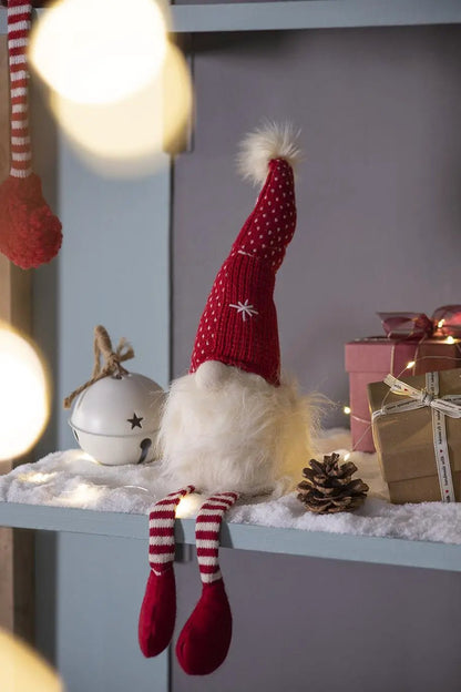Christmas Gnome Decorations Set of 2 for Tabletop