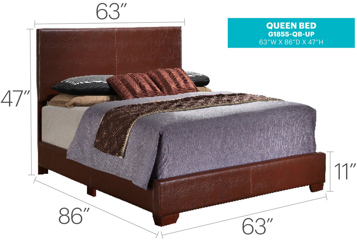 Glory Aaron Queen Platform Bed for a Bedroom