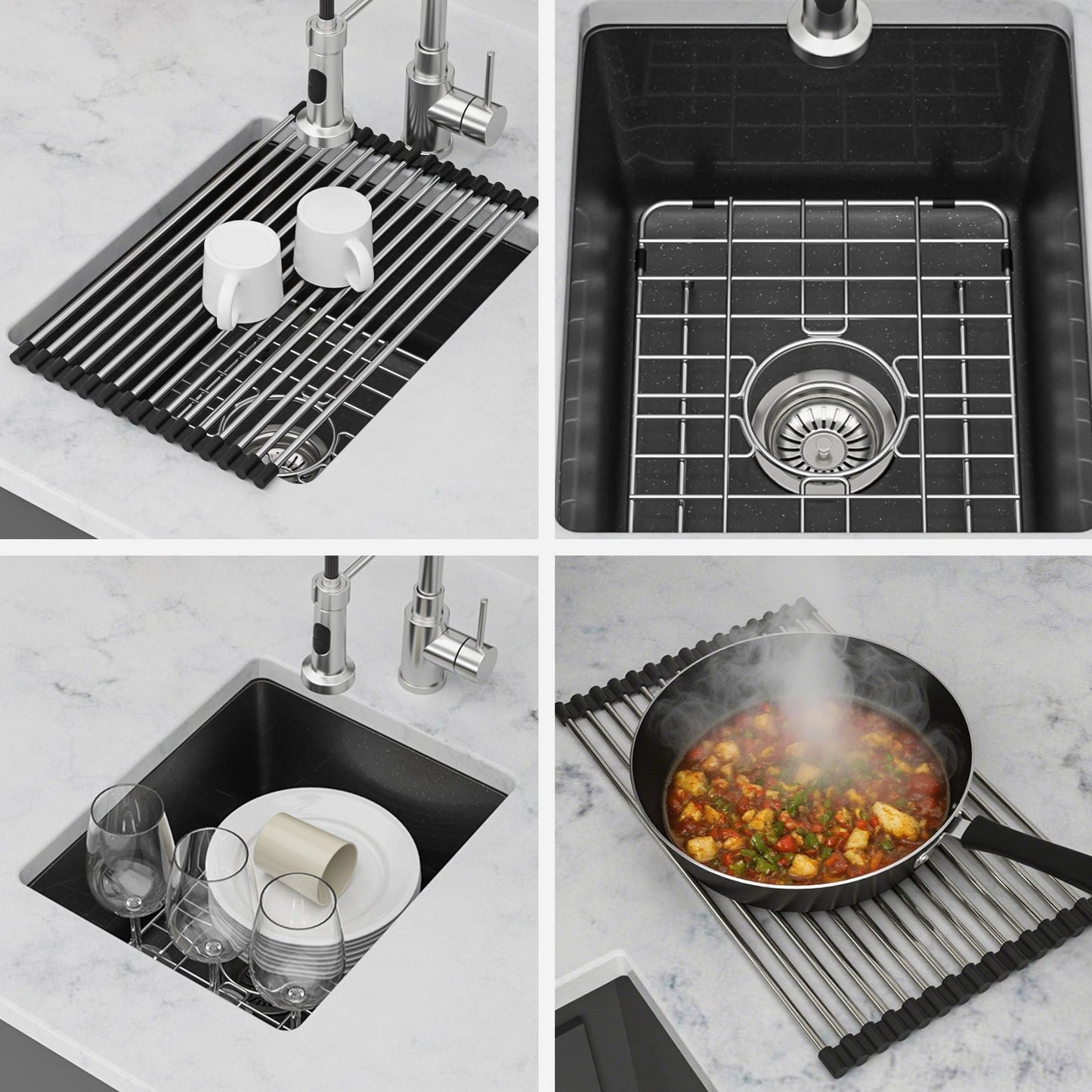 Quartz and Composite Undermount Kitchen Sink
