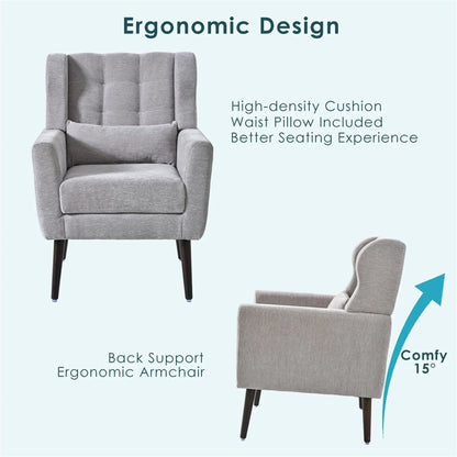 Modern Accent Chair For Living Room and Bedroom