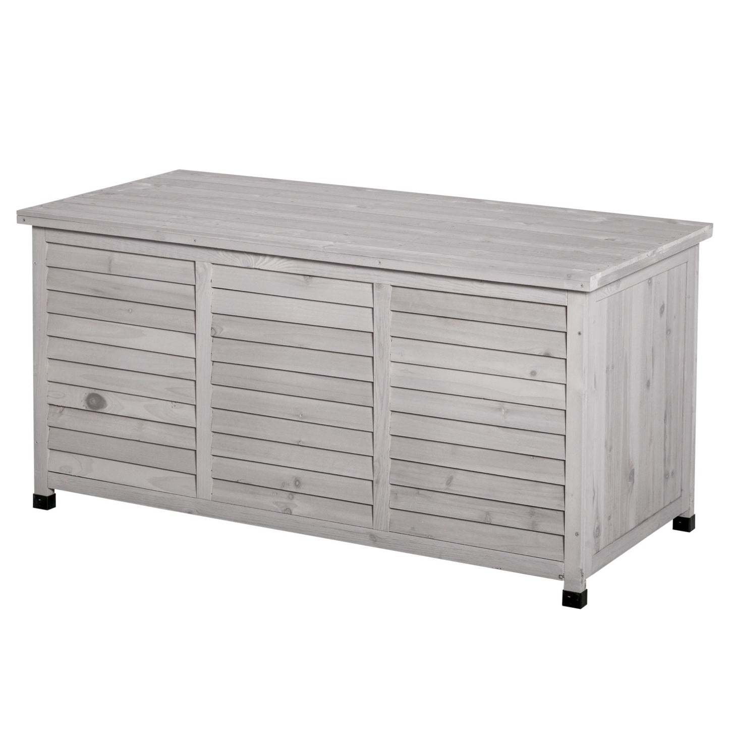 75 Gallon Wooden Deck Box with the Aerating Gaps