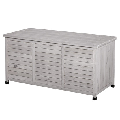 75 Gallon Wooden Deck Box with the Aerating Gaps