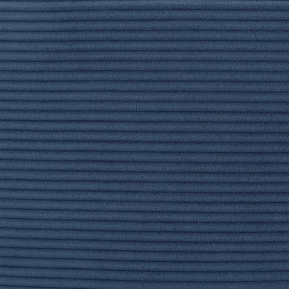 Swivel chair upholstery fabric in blue, textured ribbed weave for furniture on Tampa Home & Garden Store